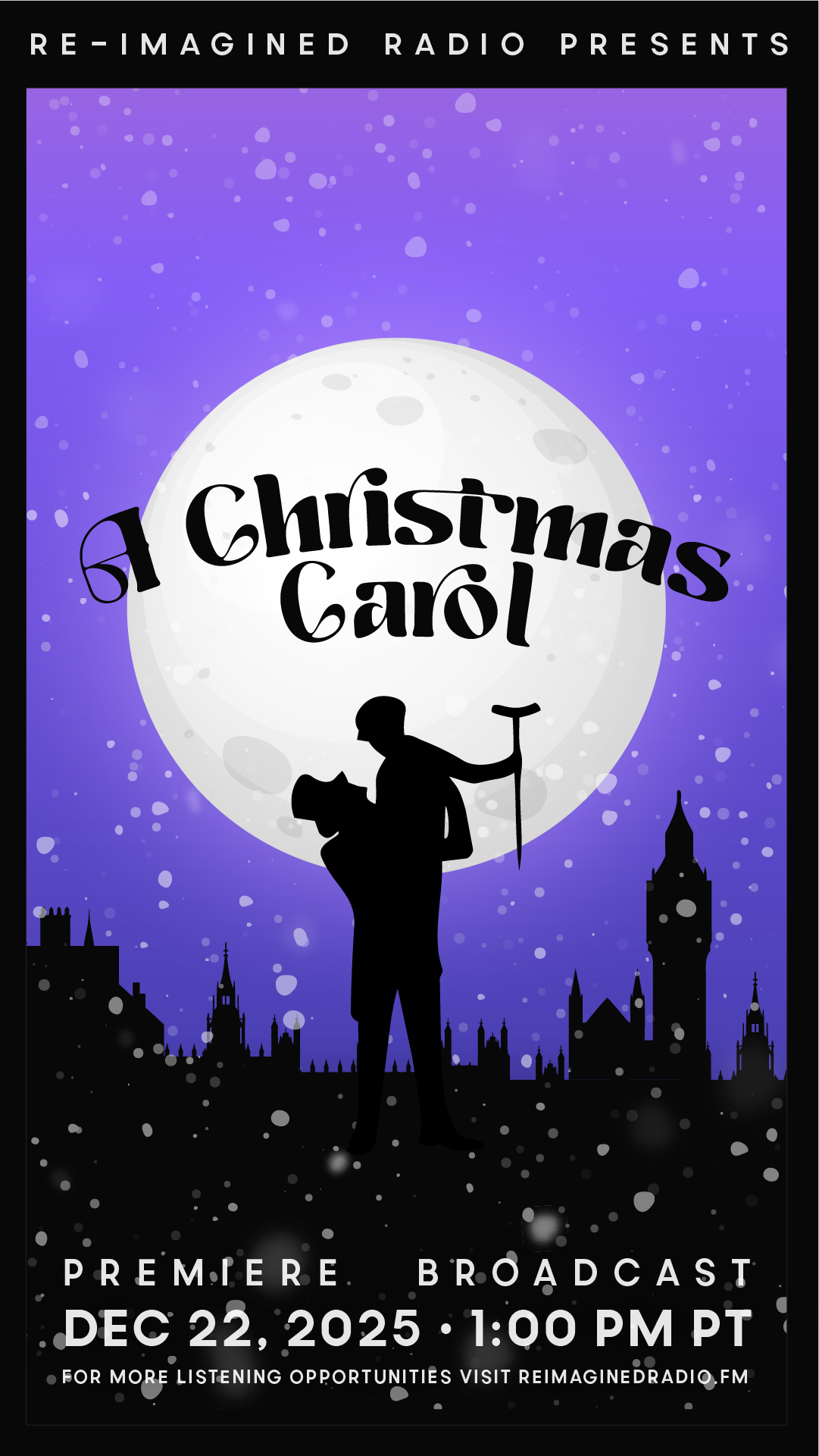 A Christmas Carol 2025, story-verticle poster