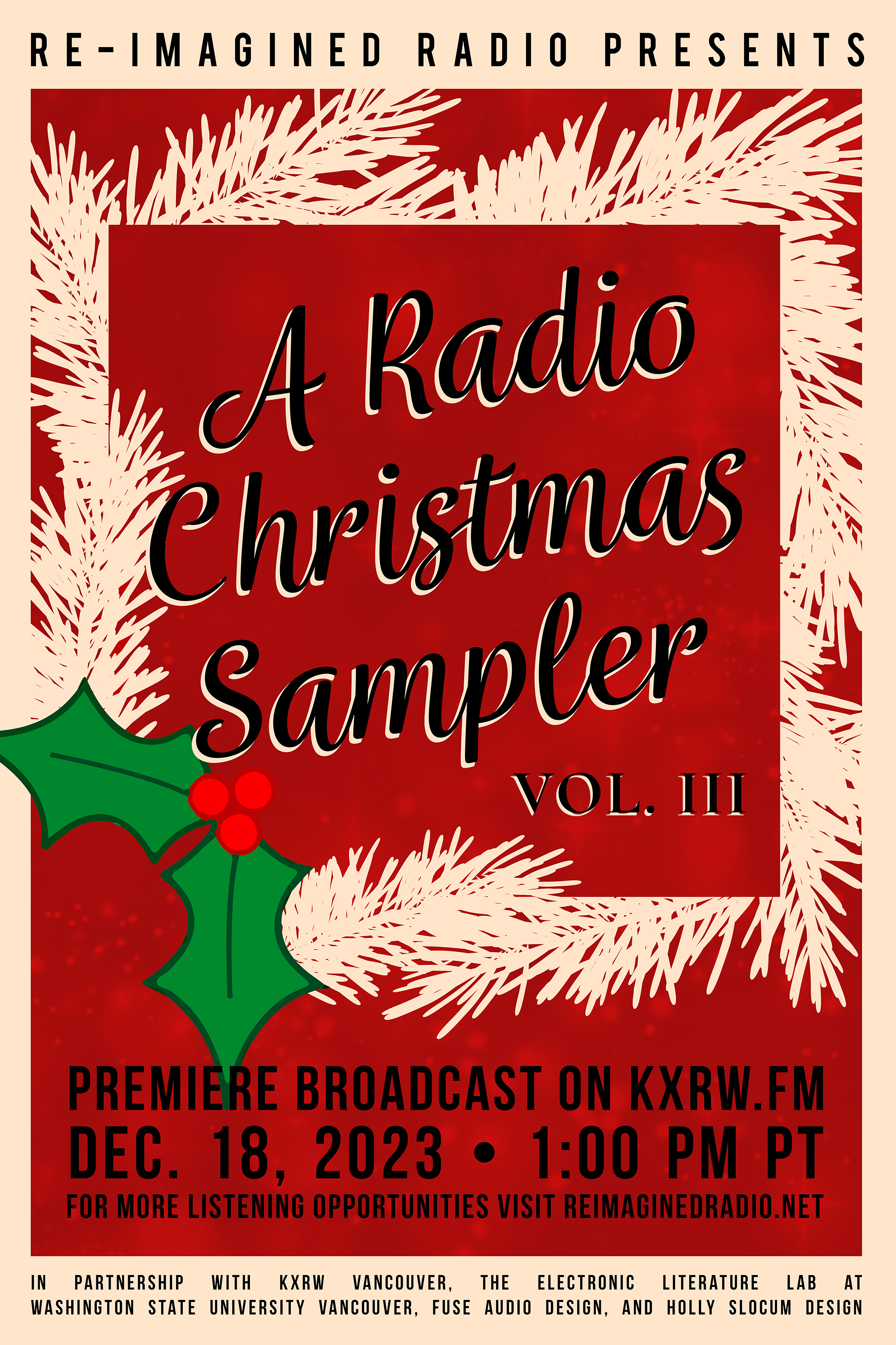 Radio Christmas Sampler Vol. 3 full poster 2023