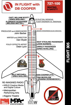 In Flight with D.B. Cooper promotional poster