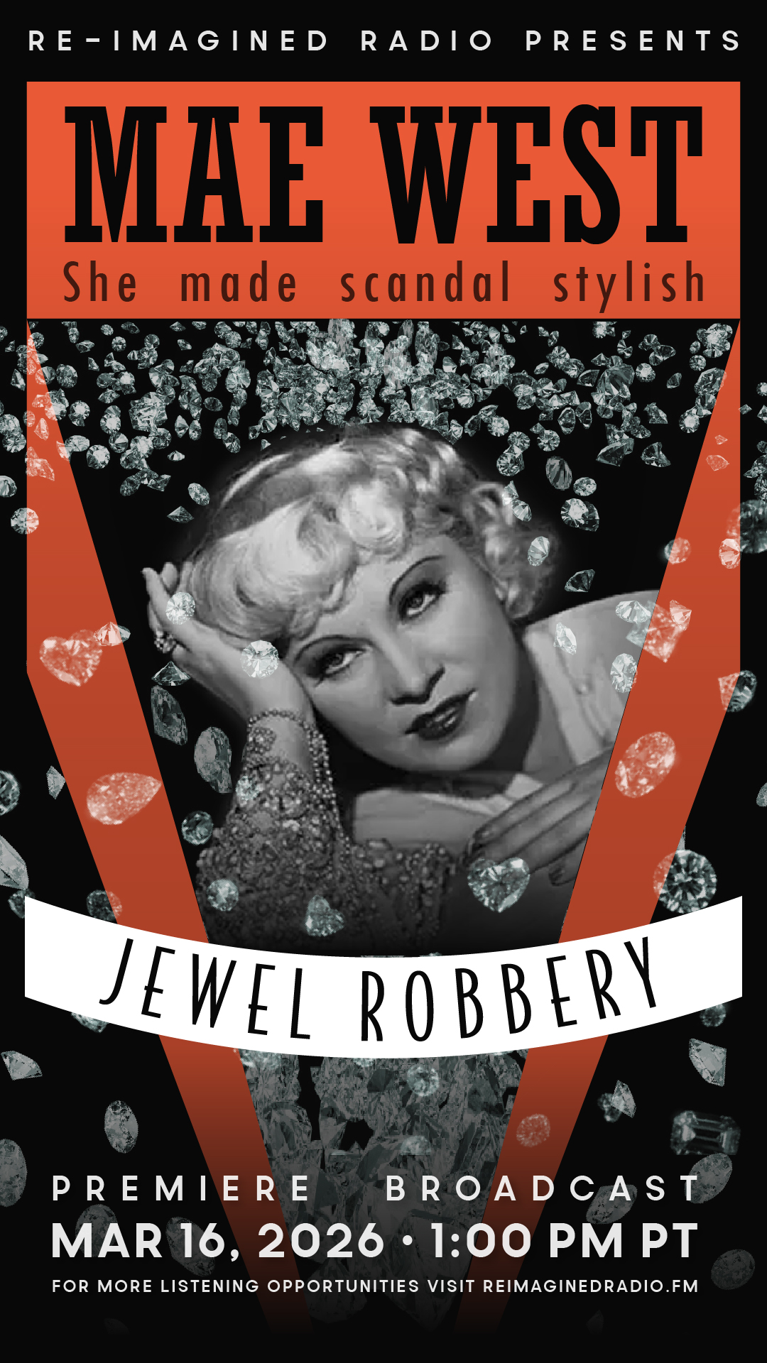 Mae West Jewel Robbery vertical graphic