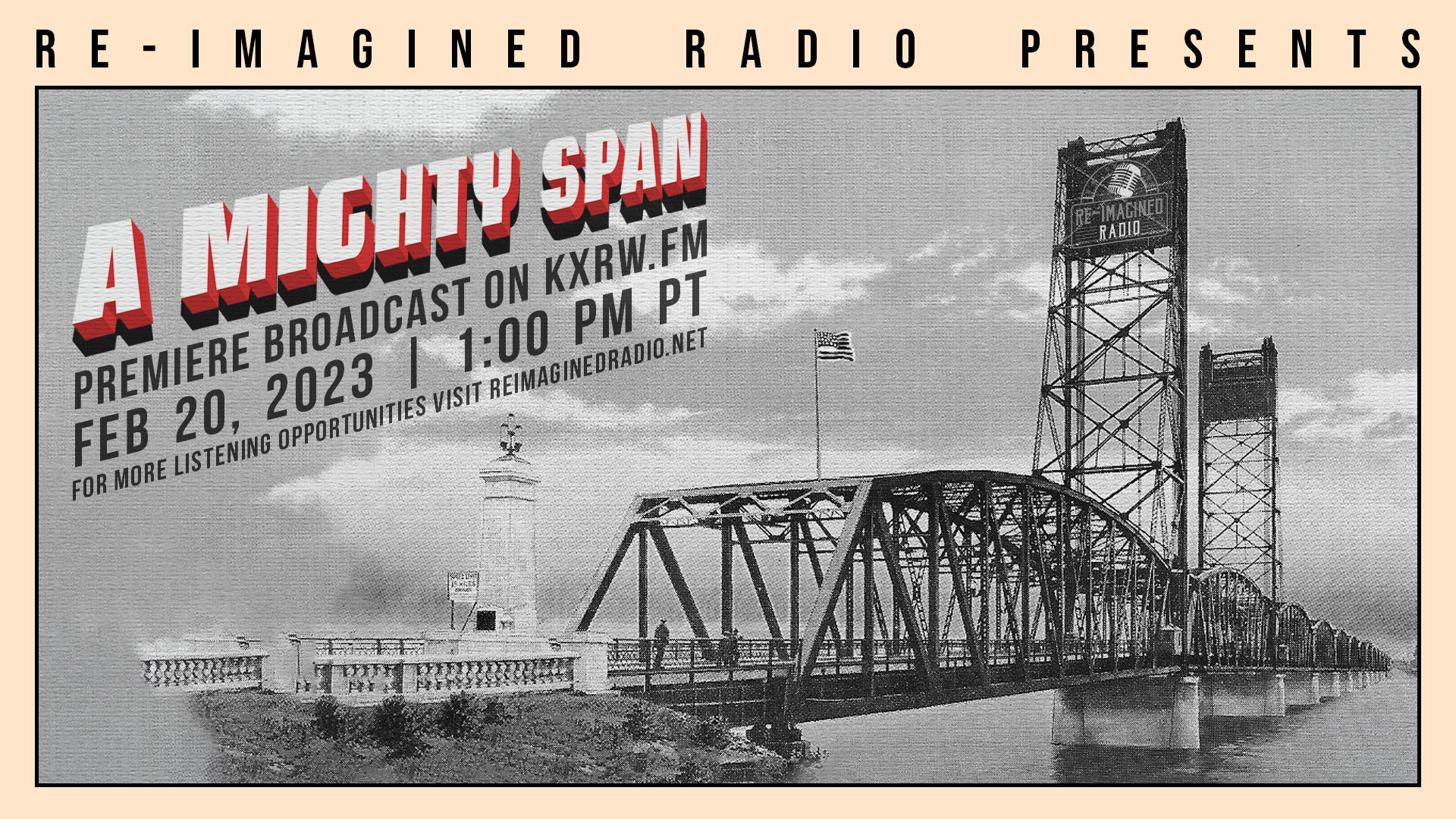 A Mighty Span landscape poster