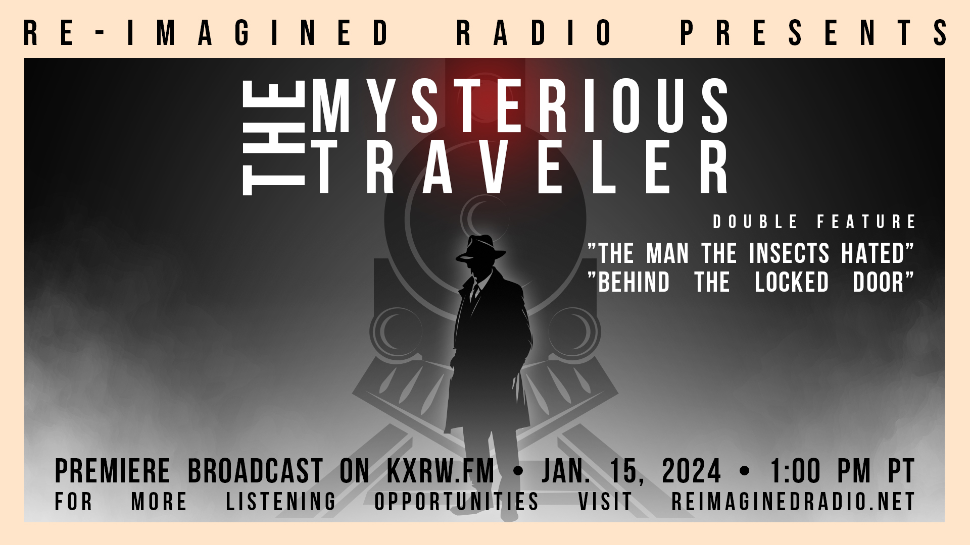 The Mysterious Traveler cover graphic