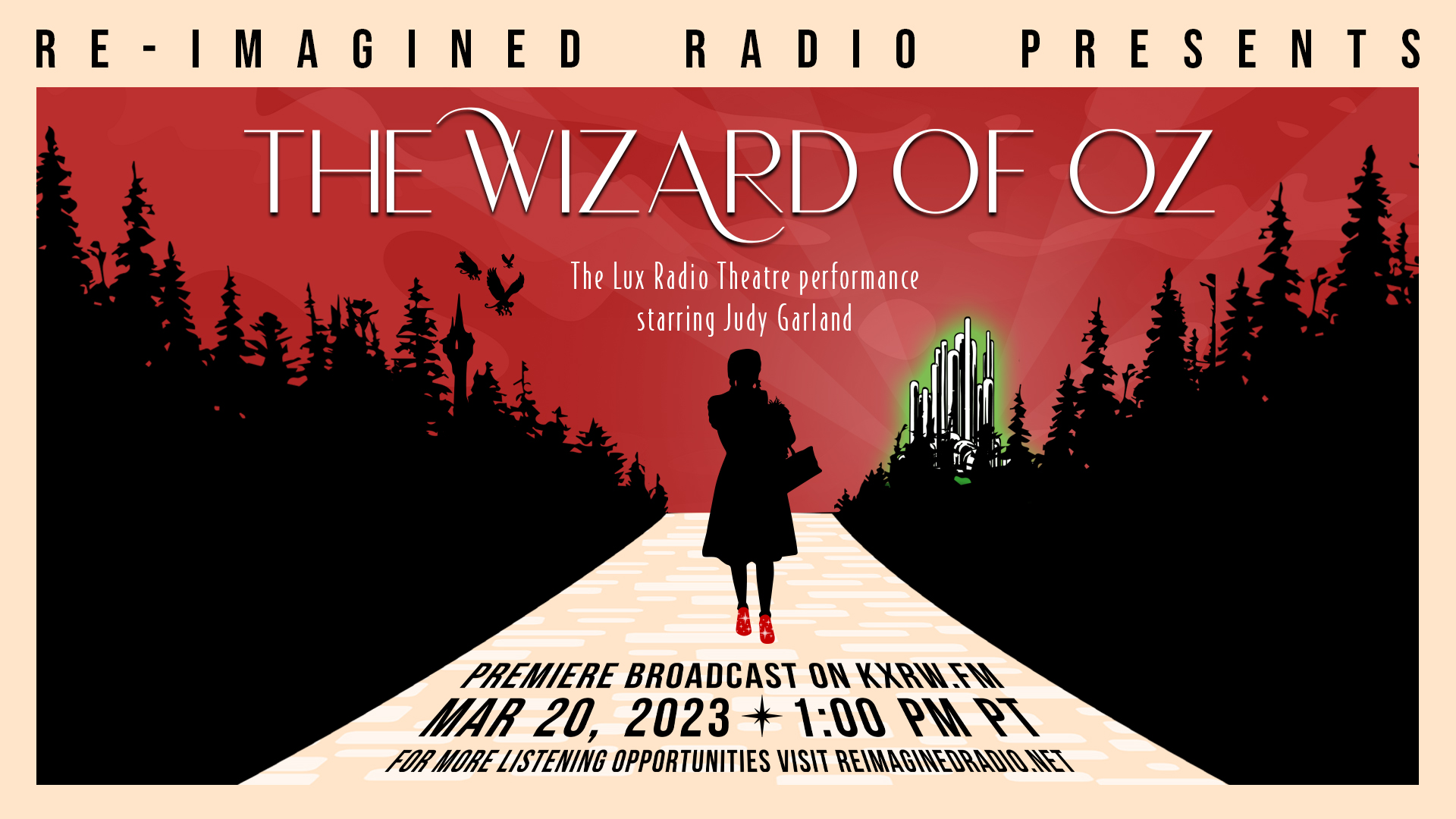 The Wizard of Oz landscape poster