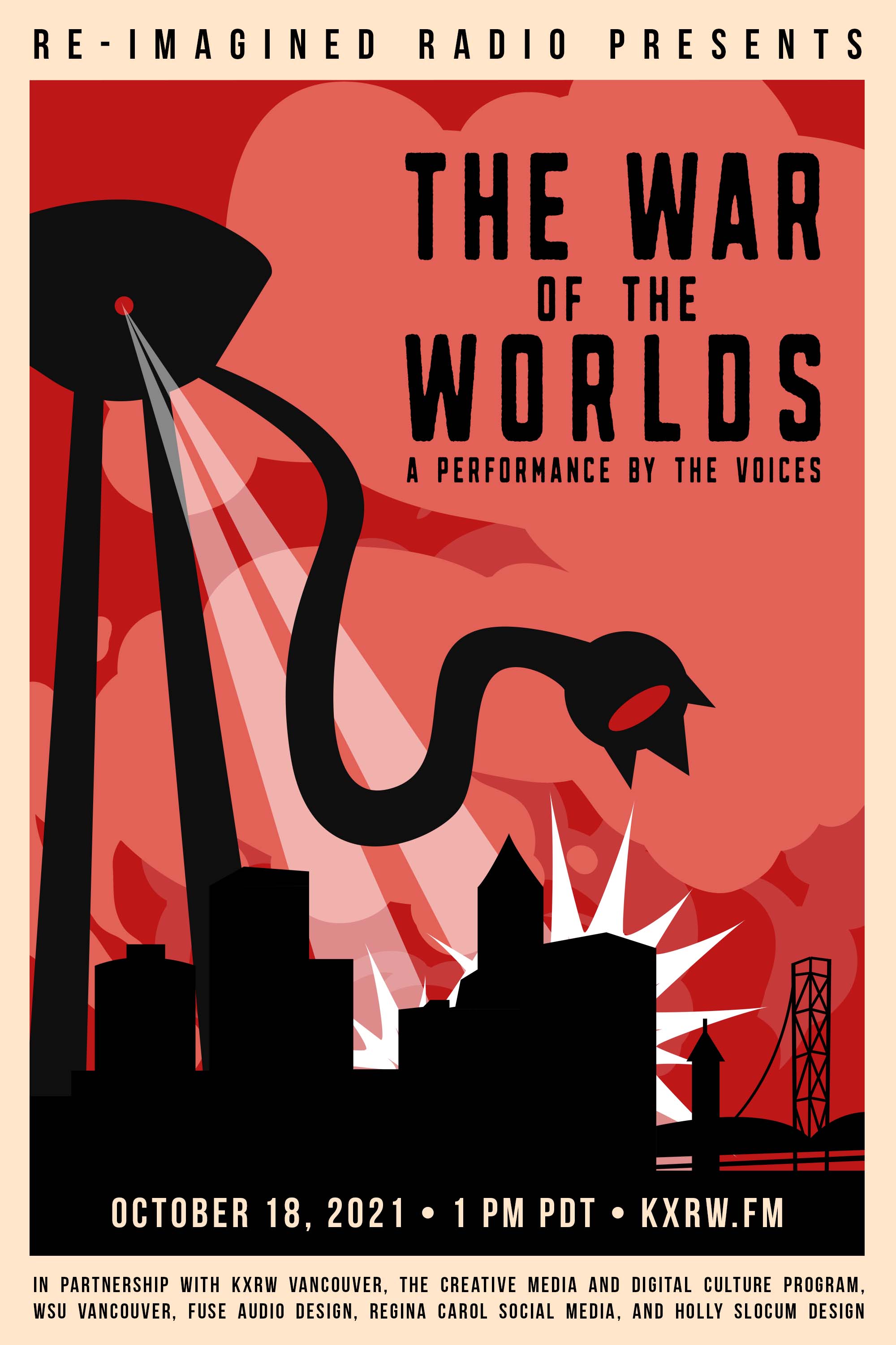 The War of the Worlds poster 2021